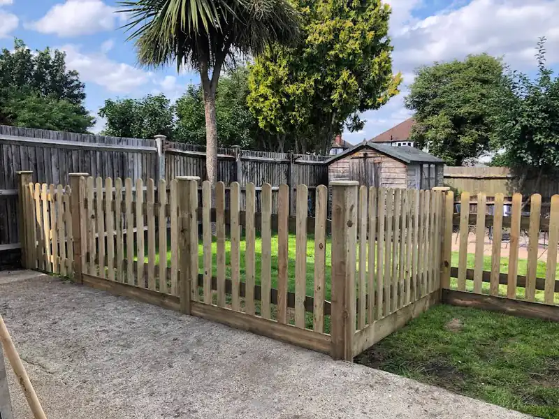 New wooden garden gate fitted by TBL Fencing
